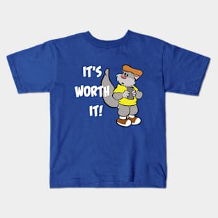 Wally D It's Worth It! Kids T-Shirt